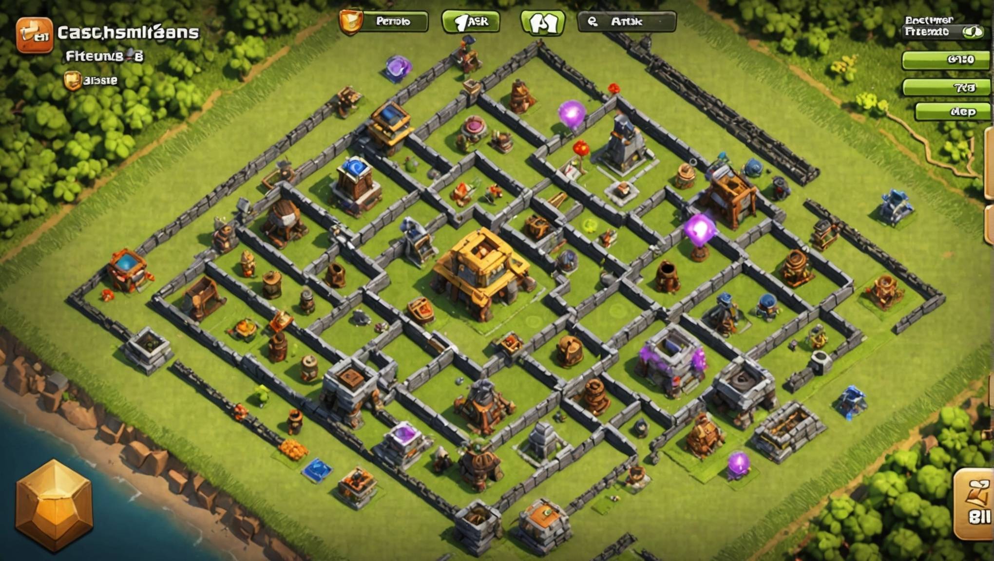 Compte Clash of Clans TH 11